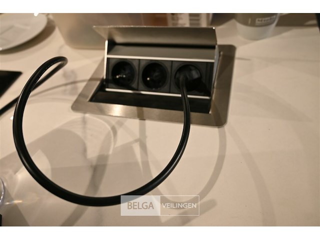 Keukeneiland / aanrecht met keramieken blad - afbeelding 3 van  3