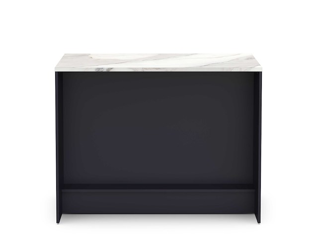 Keukeneiland chester - 120x75x92cm - indigo/marmer - afbeelding 2 van  7