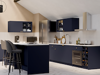 Keukeneiland chester - 120x75x92cm - indigo/marmer - afbeelding 7 van  7