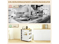 Keukenkar, rollend keukeneiland, keukenkar - afbeelding 4 van  7
