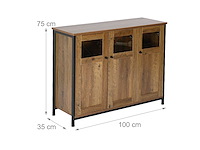 Keukenkast met beglazing - afbeelding 5 van  9