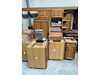 Keukenkasten - eik - cuisine - afbeelding 1 van  4