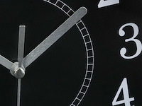 Keukenklok zwart - afbeelding 4 van  5