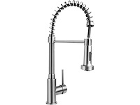 Keukenkranen met uittrekbare sproeikop chroom - afbeelding 1 van  1