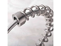 Keukenkranen met uittrekbare sproeikop chroom - afbeelding 2 van  2