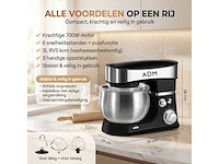 Keukenmachine – 3l mengkom - afbeelding 2 van  8