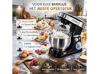 Keukenmachine – 3l mengkom - afbeelding 8 van  8