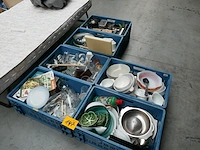 Keukenmateriaal en dergelijken