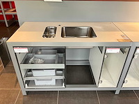 Keukenmeubel met 2 franke spoelbakken - afbeelding 2 van  2