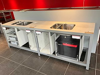 Keukenmeubel met 2 franke spoelbakken - afbeelding 1 van  17