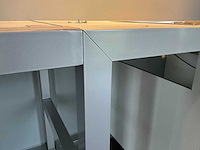 Keukenmeubel met 3 franke spoelbakken