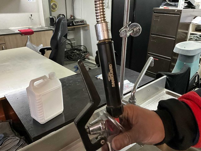 Keukenopstelling rvs met wasbak + grill - afbeelding 6 van  6