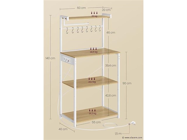 Keukenrek - afbeelding 1 van  2