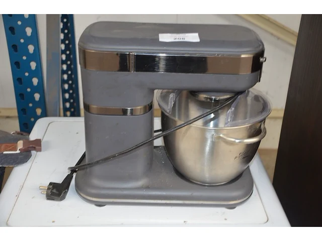 Keukenrobot domo , elektrisch snijmachine primo as 2-c, koffiezetmachine philips hd7765, naaimachine medion md17187, grill solis typ814, stomer karcher sc3 deluxe (niet compleet), stoomgenerator calor sv7040 (alles niet getest) - afbeelding 4 van  24
