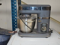Keukenrobot domo , elektrisch snijmachine primo as 2-c, koffiezetmachine philips hd7765, naaimachine medion md17187, grill solis typ814, stomer karcher sc3 deluxe (niet compleet), stoomgenerator calor sv7040 (alles niet getest) - afbeelding 11 van  24