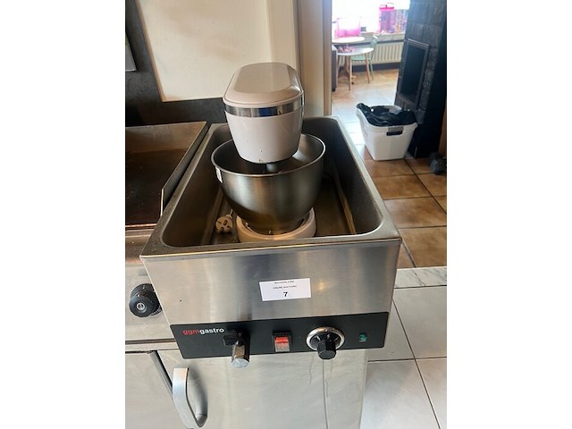Keukenrobot domo puur (defect), inox bain-marie ggmgastro (5,9) - afbeelding 1 van  5