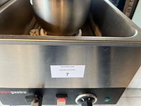 Keukenrobot domo puur (defect), inox bain-marie ggmgastro (5,9) - afbeelding 3 van  5