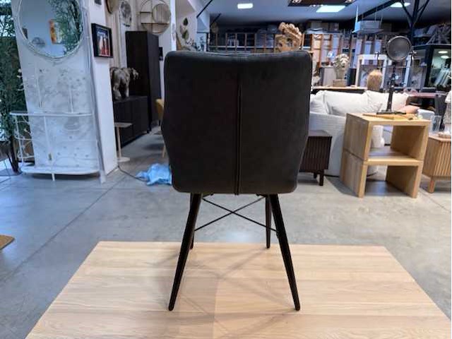 Keukenstoel antraciet (6x) - afbeelding 3 van  3