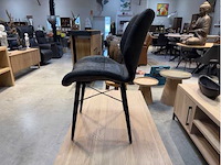 Keukenstoel antraciet (6x) - afbeelding 2 van  3