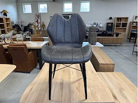 Keukenstoel natascha (4x) antraciet - afbeelding 1 van  1