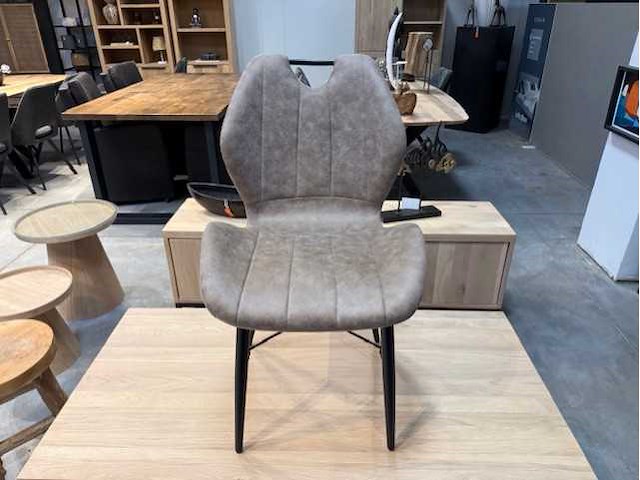 Keukenstoel natascha (4x) grijs - afbeelding 1 van  3