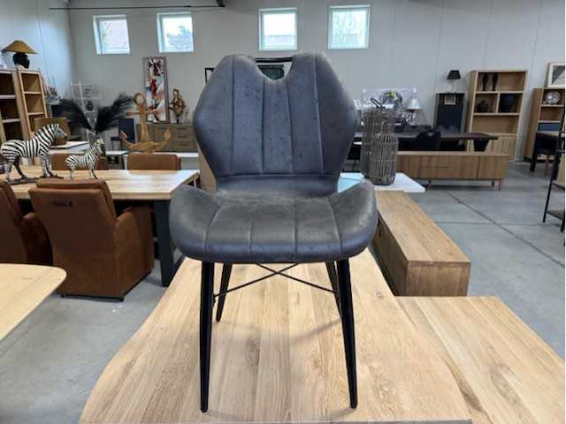 Keukenstoel natascha (6x) antraciet - afbeelding 1 van  3