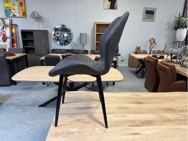 Keukenstoel natascha (6x) antraciet - afbeelding 2 van  3