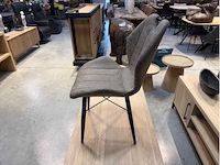 Keukenstoel natascha (6x) grijs - afbeelding 2 van  3