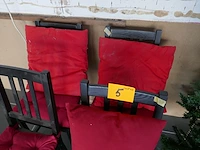 Keukenstoelen + kerstboom - afbeelding 3 van  4