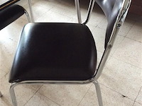 Keukentafel vintage + 2 stoelen - afbeelding 2 van  2