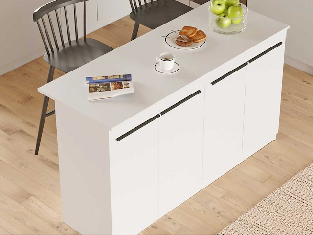 Keukentafels, wit - afbeelding 1 van  8