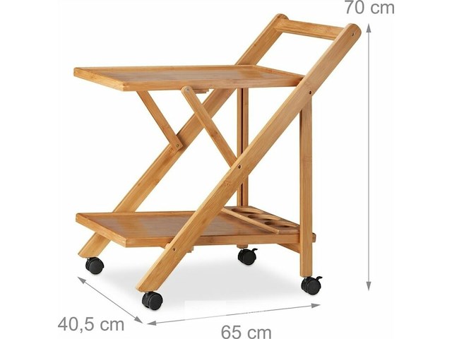 Keukentrolley wit - afbeelding 4 van  7