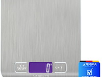 Keukenweegschaal met lcd-display - afbeelding 1 van  5