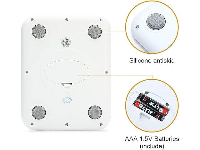Keukenweegschaal met lcd-display - afbeelding 2 van  5