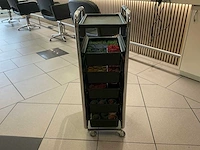 Keune kapperswerkwagens met laden op wielen (4x) - afbeelding 4 van  4