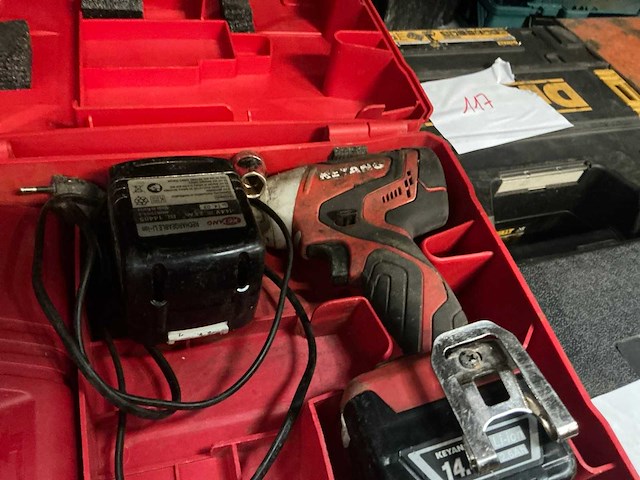 Keyang accu schroefmachine (2x) - afbeelding 2 van  4