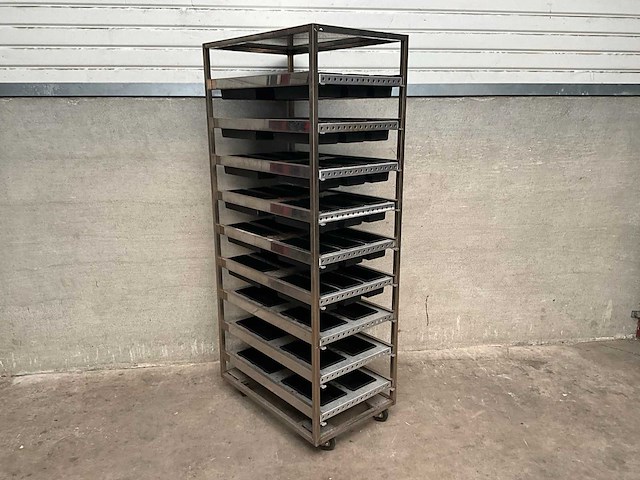 Keybake - regaalwagen inclusief bakvormen - afbeelding 1 van  3