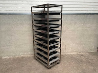 Keybake - regaalwagen inclusief bakvormen - afbeelding 1 van  3