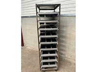 Keybake - regaalwagen inclusief bakvormen - afbeelding 3 van  3