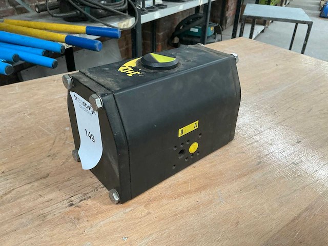 Keystone f79e-024m pneumatische kwart-slag actuator - afbeelding 2 van  4