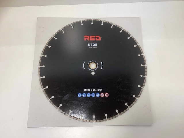 Kgs - red - diamantslijpschijf 400mm - afbeelding 1 van  6