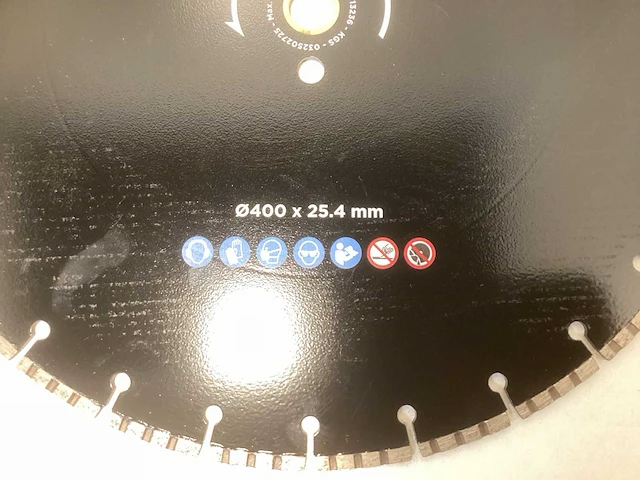 Kgs - red - diamantslijpschijf 400mm - afbeelding 4 van  6