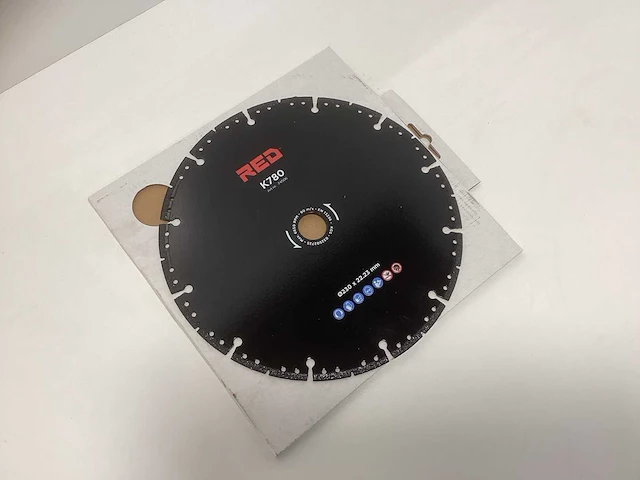 Kgs k780 diamantslijpschijf 230mm red - afbeelding 5 van  6