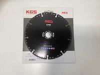 Kgs red diamantslijpschijf 180mm