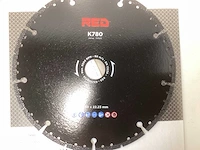 Kgs red diamantslijpschijf 180mm - afbeelding 3 van  6