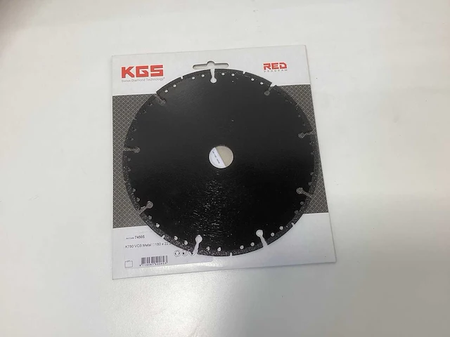 Kgs red diamantslijpschijf 180mm - afbeelding 5 van  6