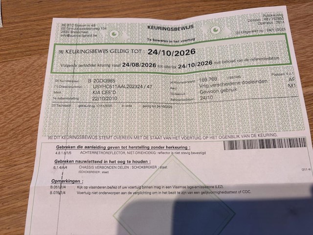 Kia ceed, 2010 - afbeelding 37 van  43