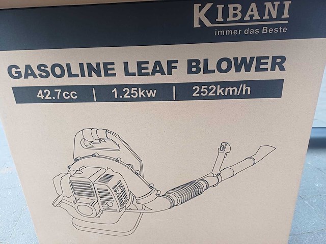 Kibani bladblazer 42.7cc - afbeelding 1 van  9