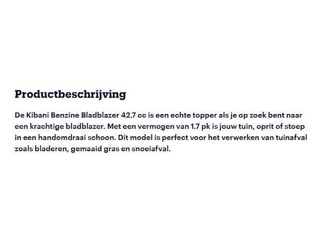 Kibani bladblazer - afbeelding 3 van  3