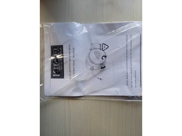 Kibani luchtslanghaspel 10 meter - afbeelding 4 van  10